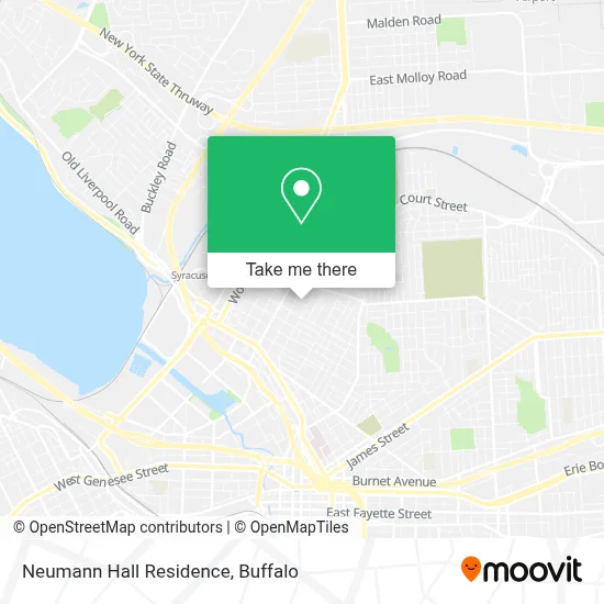 Neumann Hall Residence map