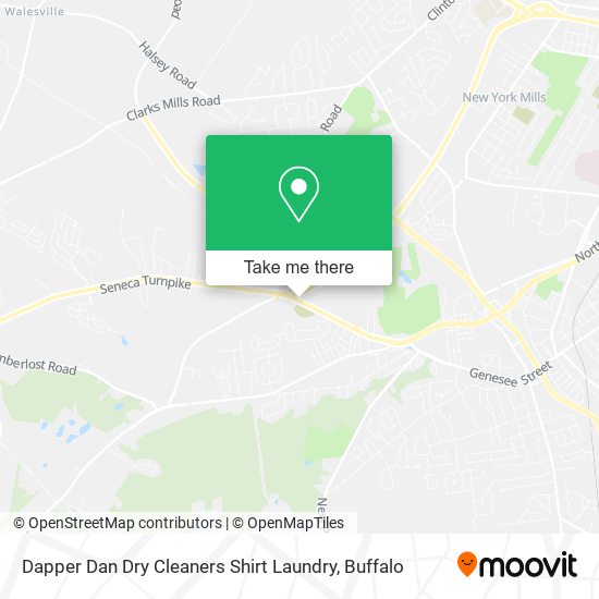 Dapper Dan Dry Cleaners Shirt Laundry map