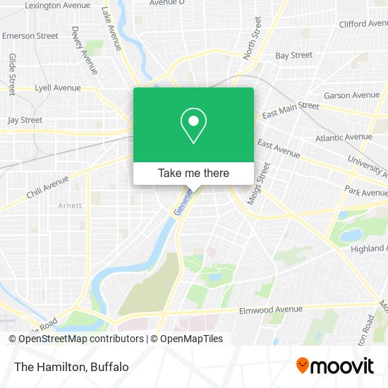 Mapa de The Hamilton