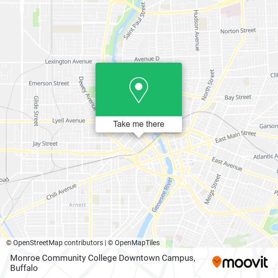 Mapa de Monroe Community College Downtown Campus