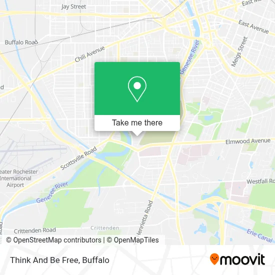 Think And Be Free map
