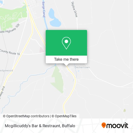 Mcgillicuddy's Bar & Restraunt map