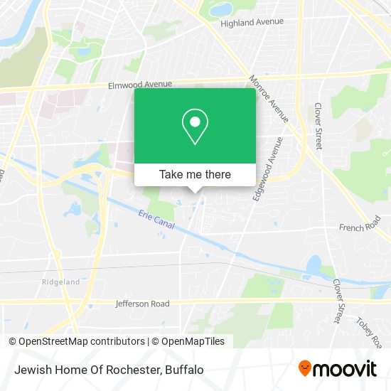 Jewish Home Of Rochester map