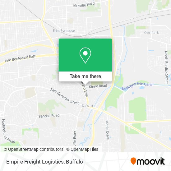 Empire Freight Logistics map