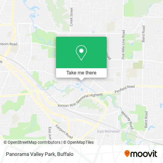 Mapa de Panorama Valley Park