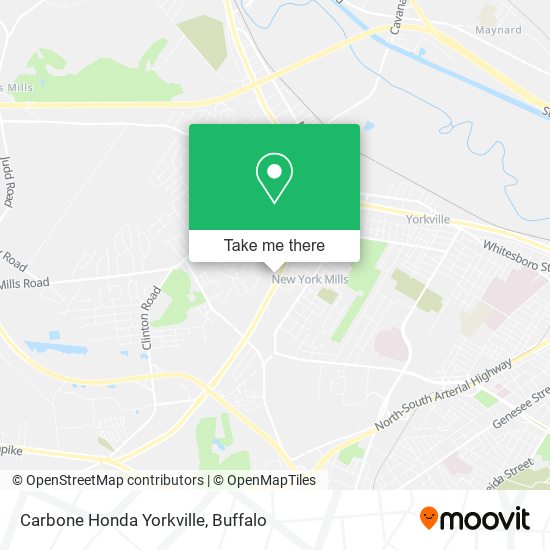 Mapa de Carbone Honda Yorkville