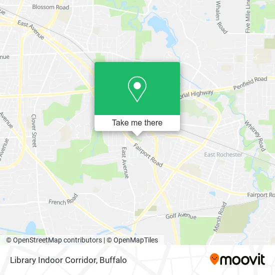 Library Indoor Corridor map