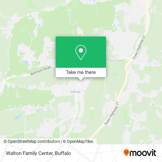 Walton Family Center map