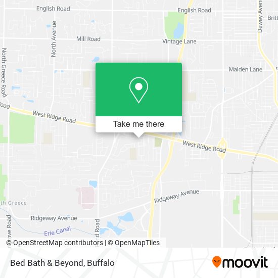 Bed Bath & Beyond map