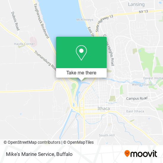 Mapa de Mike's Marine Service