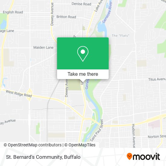 St. Bernard's Community map