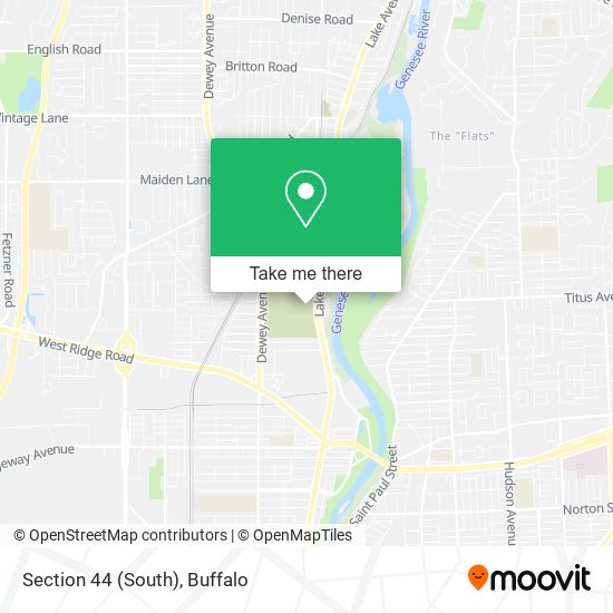 Section 44 (South) map