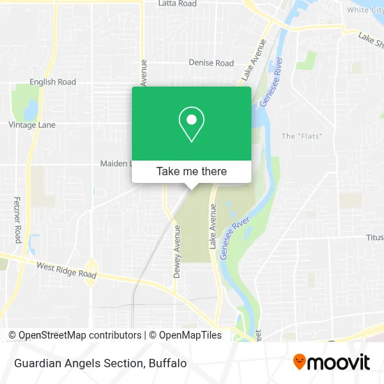 Guardian Angels Section map