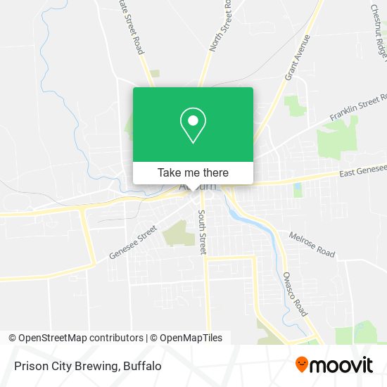 Mapa de Prison City Brewing