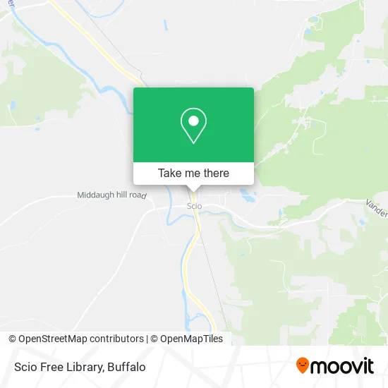 Scio Free Library map