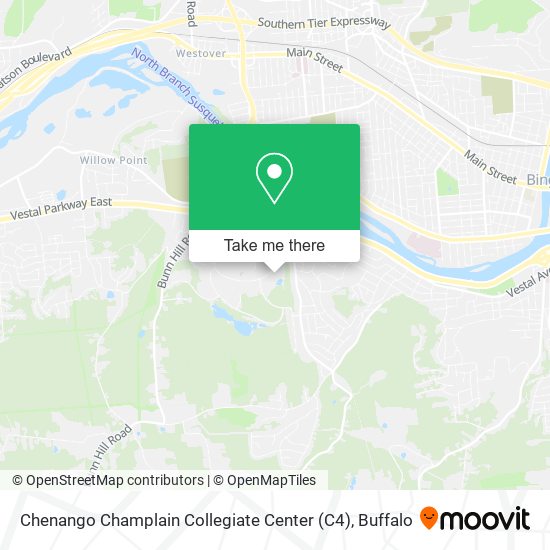 Mapa de Chenango Champlain Collegiate Center (C4)