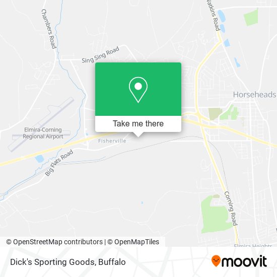 Mapa de Dick's Sporting Goods
