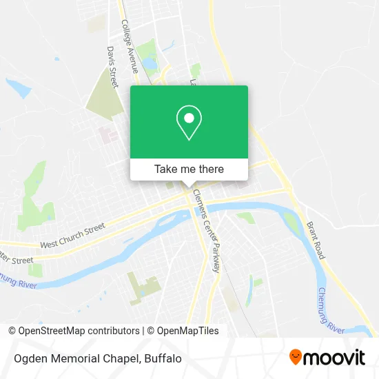 Ogden Memorial Chapel map