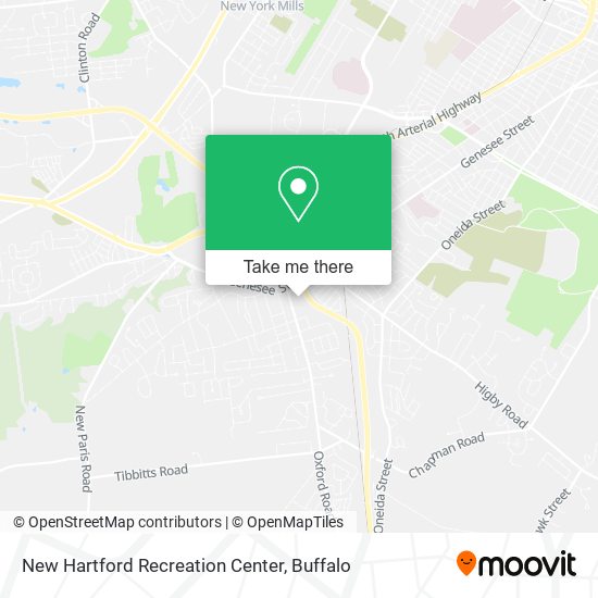 Mapa de New Hartford Recreation Center