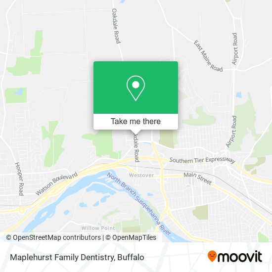 Maplehurst Family Dentistry map