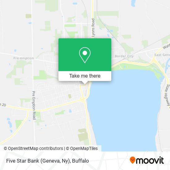 Five Star Bank (Geneva, Ny) map