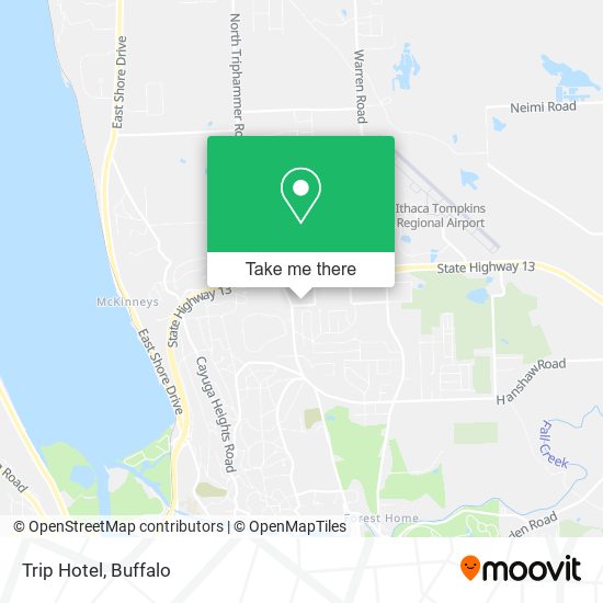 Mapa de Trip Hotel