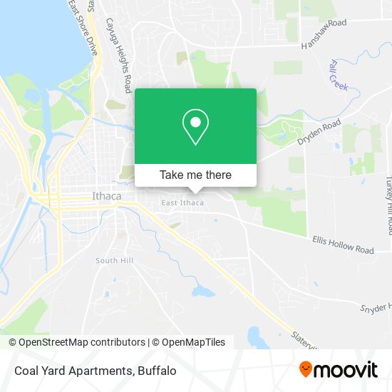 Mapa de Coal Yard Apartments