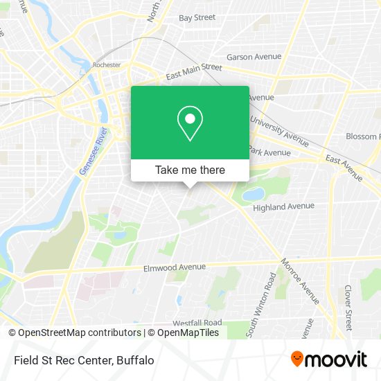 Field St Rec Center map