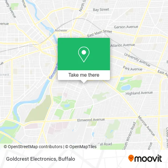 Goldcrest Electronics map
