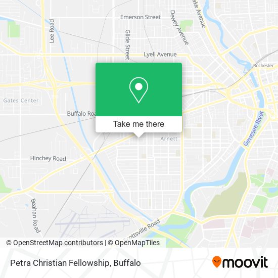 Mapa de Petra Christian Fellowship
