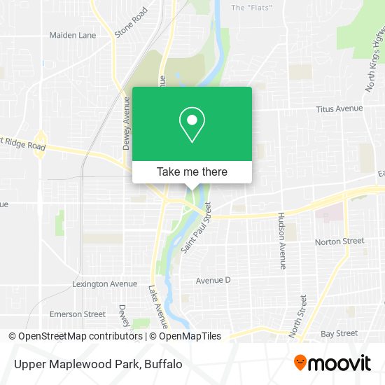 Mapa de Upper Maplewood Park