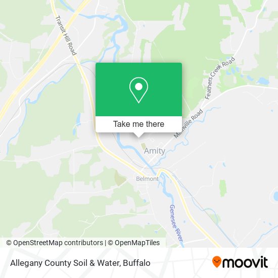 Allegany County Soil & Water map