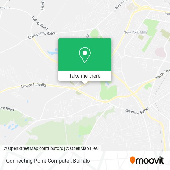 Connecting Point Computer map
