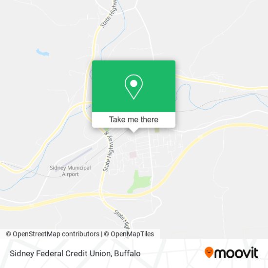 Sidney Federal Credit Union map