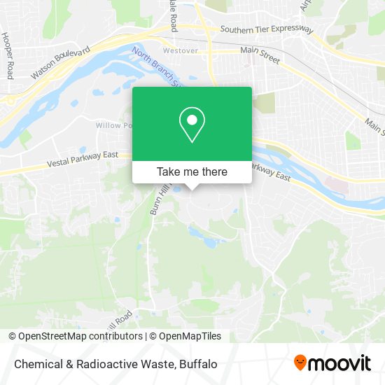 Mapa de Chemical & Radioactive Waste