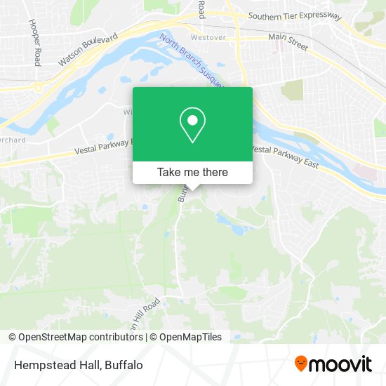 Mapa de Hempstead Hall