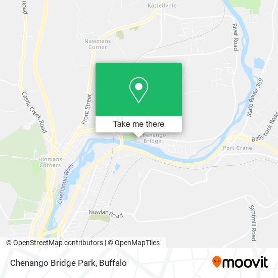 Chenango Bridge Park map