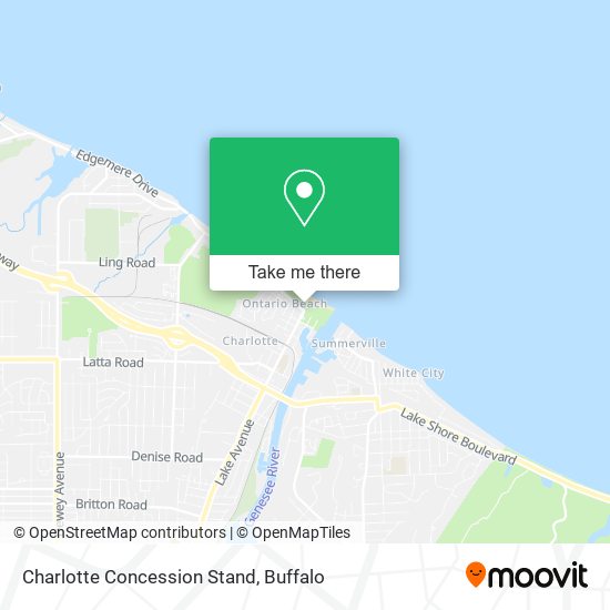 Mapa de Charlotte Concession Stand