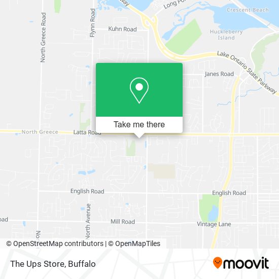 Mapa de The Ups Store