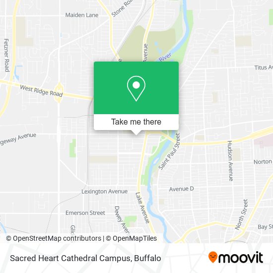 Mapa de Sacred Heart Cathedral Campus