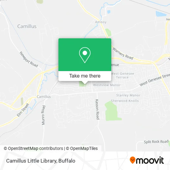 Camillus Little Library map