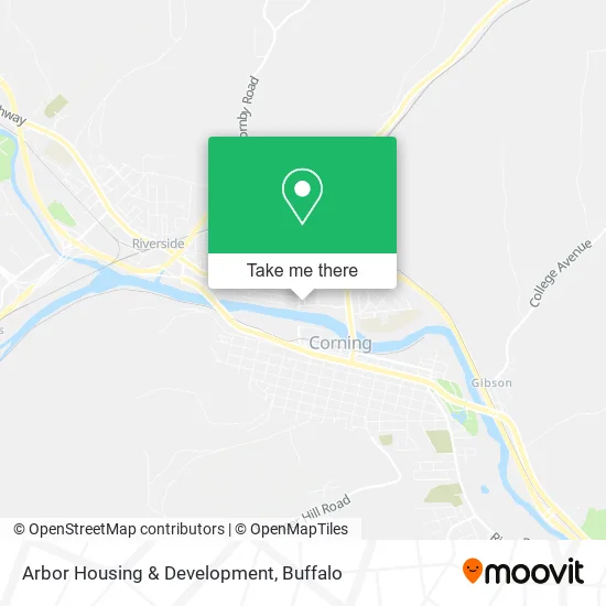Arbor Housing & Development map