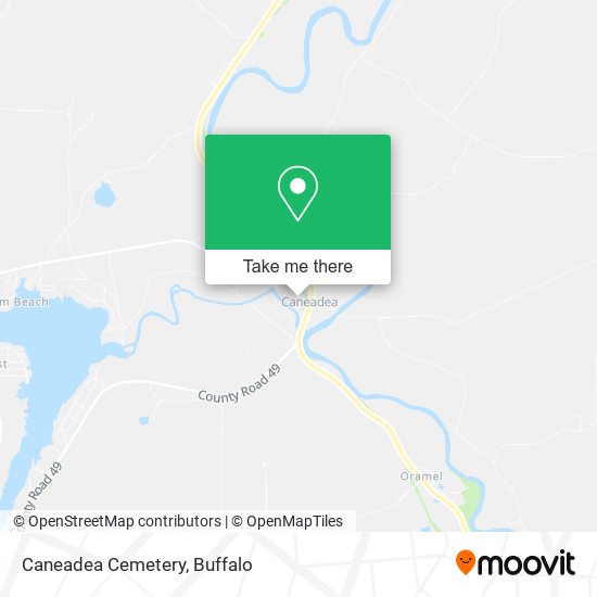 Mapa de Caneadea Cemetery