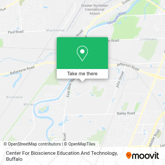 Center For Bioscience Education And Technology map