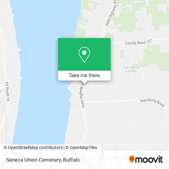 Seneca Union Cemetery map