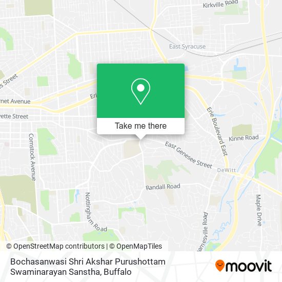Mapa de Bochasanwasi Shri Akshar Purushottam Swaminarayan Sanstha