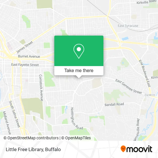 Little Free Library map