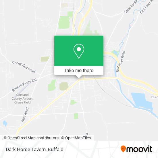 Mapa de Dark Horse Tavern