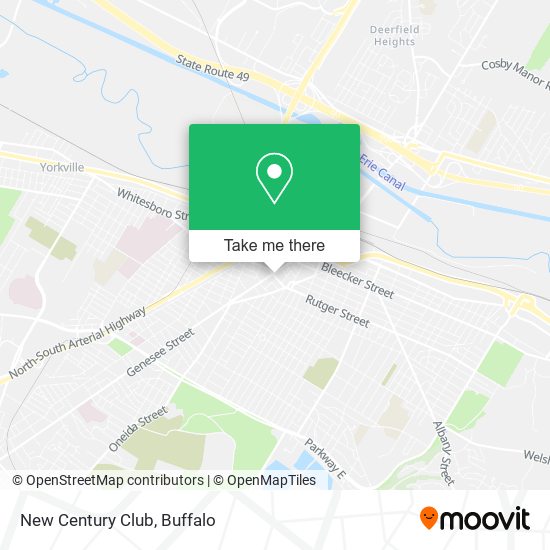 Mapa de New Century Club