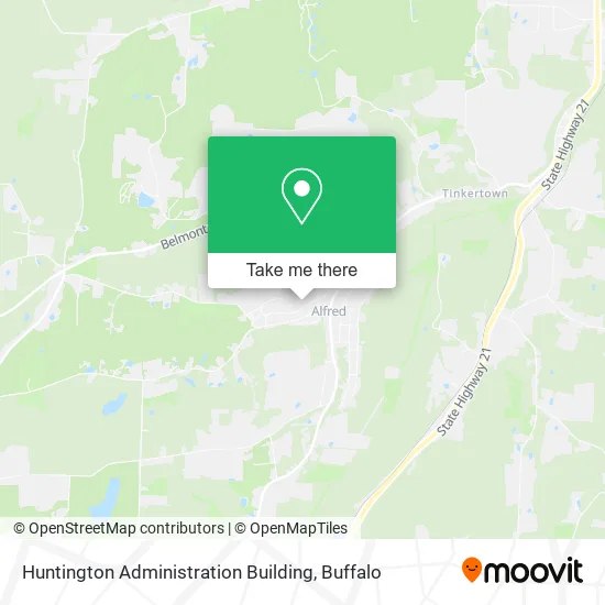 Huntington Administration Building map